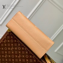 LV 原單M45595浅黄丝印OnTheGo中号Tote包