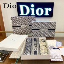 Dior 原單圍巾經典的Oblique印花刺繡圖案裝飾