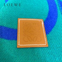 LOEWE 羅意威 書寫塗鴉原單羊毛圍巾