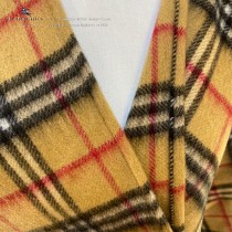 BURBERRY經典小格鬥篷披肩Vintage