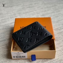 M69075短夾Taurillon 皮革壓印經典 Monogram 圖案