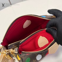 M46385  LV x YK Multi Pochette Accessoires 手袋 路易威登 x 草間彌生合作繫列