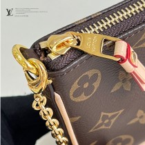 M80349老花原單Easy Pouch On Strap手袋腋下包