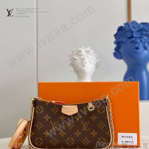 M80349老花原單Easy Pouch On Strap手袋腋下包