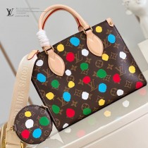 M46380 路易威登 草間彌生LV x YK OnTheGo 小號手袋