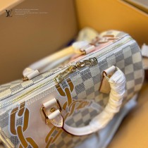 N40473 白格原單絲印Speedy Bandouliere 25手袋