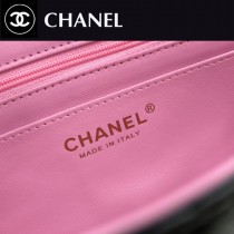 AS2431-0003  拼色羊皮 Chanel原單最新Mini CF handle 手提包
