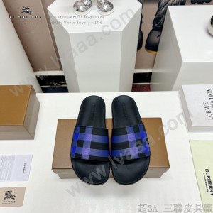 BURBERRY巴寶莉情侶膠面成型涼拖