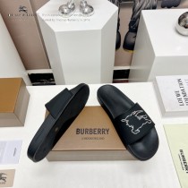 BURBERRY巴寶莉情侶膠面成型涼拖