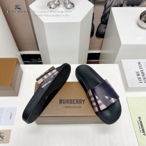 BURBERRY巴寶莉情侶膠面成型涼拖