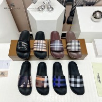 BURBERRY巴寶莉情侶膠面成型涼拖