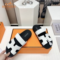 Hermes愛馬仕春夏經典情侶款二舅沙灘拖鞋