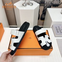 Hermes愛馬仕春夏經典情侶款二舅沙灘拖鞋