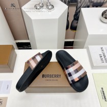 BURBERRY巴寶莉情侶膠面成型涼拖