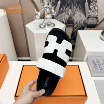 Hermes愛馬仕春夏經典情侶款二舅沙灘拖鞋