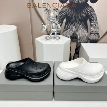 Balenciaga巴黎世家 x Crocs 聯名春夏爆款成型一體半拖洞洞鞋