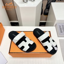 Hermes愛馬仕春夏經典情侶款二舅沙灘拖鞋