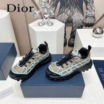DIOR迪奧經典休閑爆款B31情侶拼色休閑鞋