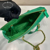 1BG468-05  PRADA普拉達Vintage中古鏈條菱格流浪包