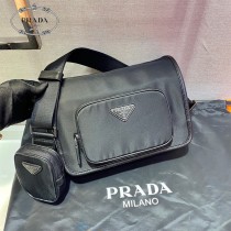 2VD041 PRADA普拉達新款郵差包