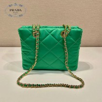 1BG468-05  PRADA普拉達Vintage中古鏈條菱格流浪包