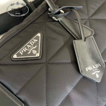 2VA009 PRADA普拉達新款格紋旅行包