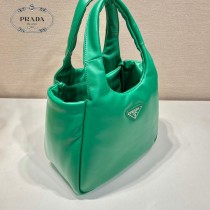 1BG413-05  PRADA普拉達大號羊皮菜籃子