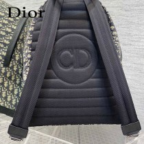 DIOR 迪奧Oblique 復古老花雙肩背小號