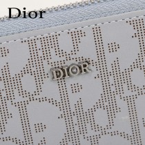 DIOR迪奧2ESBC252 Oblique Galaxy印花效果皮革長夾