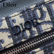 DIOR 迪奧Oblique 復古老花雙肩背小號