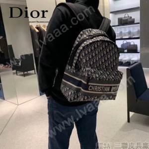 DIOR 迪奧新款字母帆佈雙肩包 顏值超高