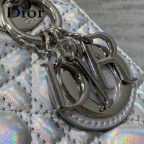 DIOR 三格香檳色戴妃 羊皮