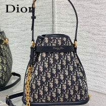 DIOR迪奧 大號最新Cest 繫列水桶包