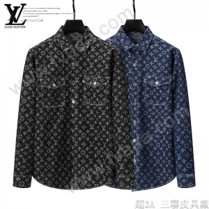 LV 牛仔襯衫款夾克