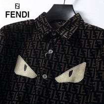 FENDI 牛仔襯衫款夾克