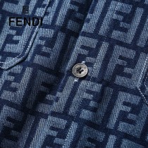 FENDI 牛仔襯衫款夾克