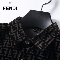 FENDI 牛仔襯衫款夾克