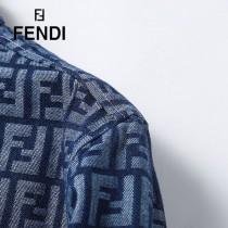 FENDI 牛仔襯衫款夾克