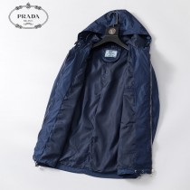 PRADA秋冬新款連帽夾克