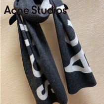 Acne Studios Canada繫列羊毛圍巾