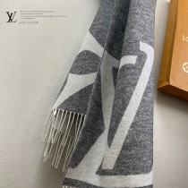 LV金線大花紋披肩