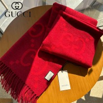 G家新款 大G雙面羊絨圍巾 大披肩