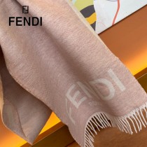 Fendi芬迪秋冬最新款雙面提花圍巾