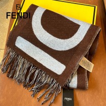 Fendi 23年最新款拼色圍巾
