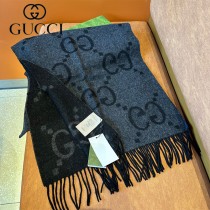 G家新款 大G雙面羊絨圍巾 大披肩