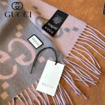 G家新款 大G雙面羊絨圍巾 大披肩