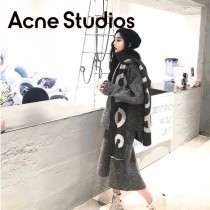 Acne Studios Canada繫列羊毛圍巾