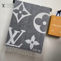 LV金線大花紋披肩