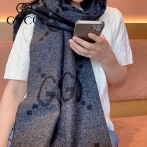G家新款 大G雙面羊絨圍巾 大披肩