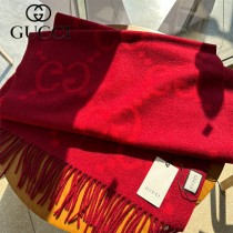G家新款 大G雙面羊絨圍巾 大披肩